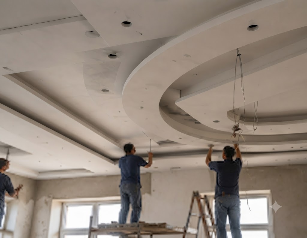 False Ceiling and Light Partitions Installation in Dubai